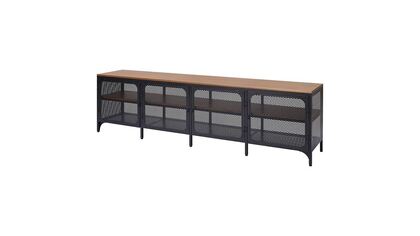 FJÄLLBO tv sehpası, 198x45x54 cm siyah