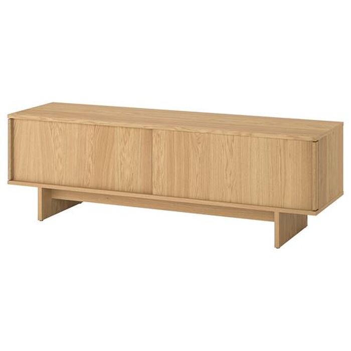 STOCKHOLM 2025 tv sehpası, 179x42x56 cm meşe kaplama