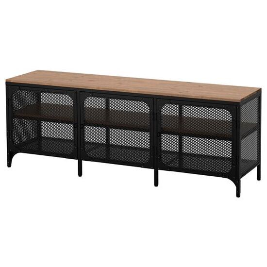 FJÄLLBO tv sehpası, 150x54 cm siyah